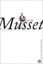 Cover of: Musset