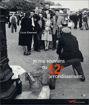 Cover of: Je me souviens du 12e arrondissement by Claude Couraud