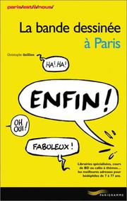 Cover of: La bande dessinée à Paris