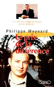 Le prix de la différence by Philippe Meynard