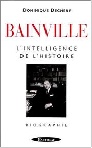 Cover of: Bainville by Dominique Decherf