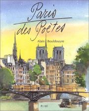 Cover of: Paris des poètes by Alain Bouldouyre