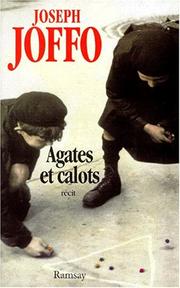 Agates et calots by Joseph Joffo