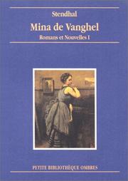 Mina de Vanghel by Stendhal