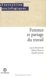 Cover of: Femmes et partage du travail