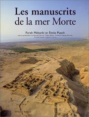 Cover of: Les manuscrits de la Mer morte