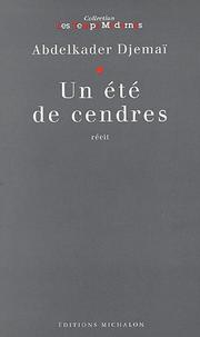 Cover of: Un été de cendres: récit