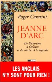 Cover of: Jeanne d'Arc by Roger Caratini