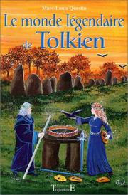 Cover of: Le monde légendaire de Tolkien