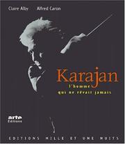 Cover of: Karajan by Claire Alby
