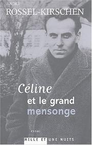 Cover of: Céline et le grand mensonge