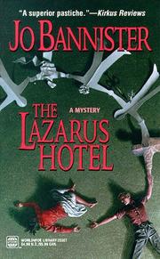 Cover of: Lazarus Hotel (Worldwide Mystery) by Jo Bannister