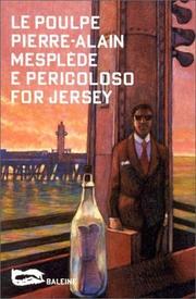 Cover of: E pericoloso for Jersey by Pierre-Alain Mesplède