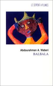 Cover of: Balbala: roman