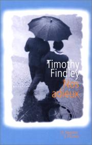Cover of: Nos adieux by Timothy Findley