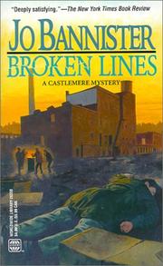 Cover of: Broken Lines (A Castlemere mystery)