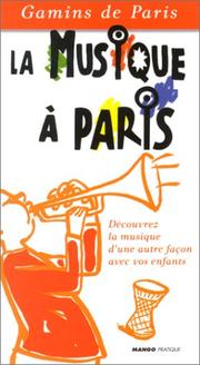 Cover of: La musique à Paris