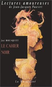 Cover of: Le Cahier noir