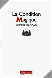 Cover of: La condition magique