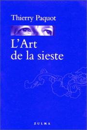 Cover of: L' art de la sieste