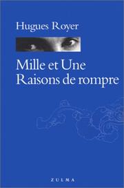 Cover of: Mille et une raisons de rompre