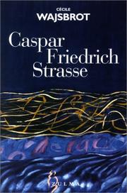 Cover of: Caspar-Friedrich-Strasse