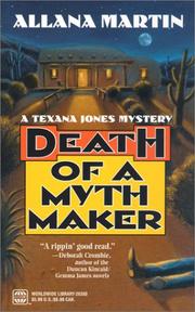Cover of: Death Of A Myth Maker (Wwl Mystery) | Allana Martin