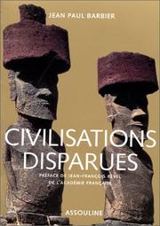 Cover of: Civilisations disparues