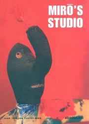 Cover of: Miro's Studio (Memoirs) by Joan Miró