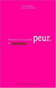 Cover of: Histoire d'une grande peur, la masturbation