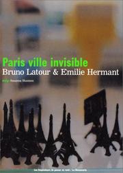 Cover of: Paris ville invisible by Bruno Latour