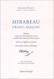 Cover of: Mirabeau Franc-maçon