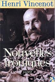 Cover of: Nouvelles ironiques: inédites