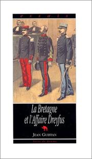 Cover of: La Bretagne et l'affaire Dreyfus by Jean Guiffan