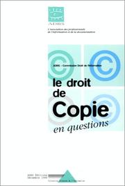 Le droit de copie en questions