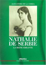 Cover of: Nathalie de Serbie by Alexandre de La Cerda