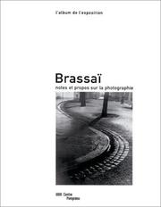 Cover of: Brassai by Annick Lionel-Marie