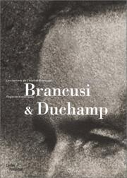 Cover of: Brancusi & Duchamp: regards historiques