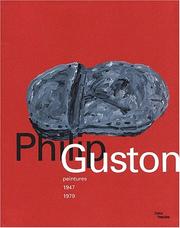 Cover of: Philip Guston - Peintures 1947-1979