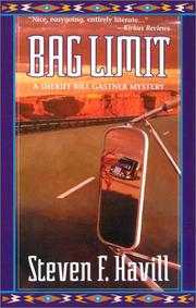 Cover of: Bag Limit by Steven F. Havill