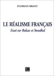 Cover of: Le réalisme français: essai sur Balzac et Stendhal