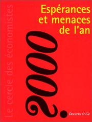 Cover of: Espérances et menaces de l'an 2000