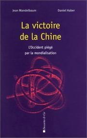 Cover of: La victoire de la Chine by Jean Mandelbaum