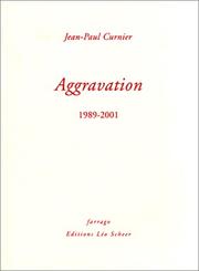 Cover of: Aggravation, 1989-2001