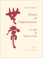 Cover of: Formes de l'impermanence by Youssef Ishaghpour, Youssef Ishaghpour