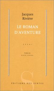 Cover of: Le roman d'aventure