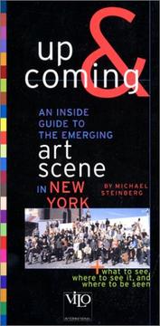 Cover of: Up & Coming: An Inside Guide to the Emerging Art Scene in New York