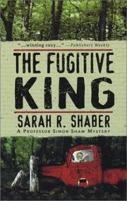 Cover of: The Fugitive King (Wwl Mystery, 485) by Sarah R. Shaber