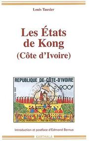 Cover of: Les états de Kong (Côte d'Ivoire)