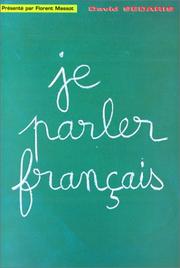 Cover of: Je parler français by David Sedaris